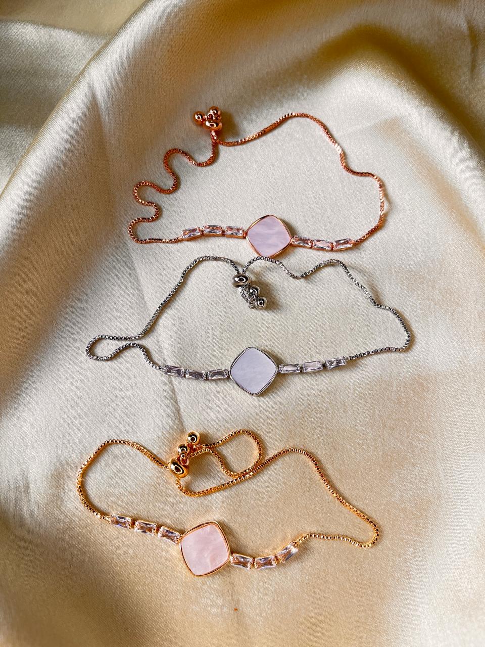 Moonlit Square Bracelet