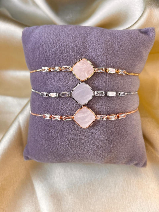 Moonlit Square Bracelet