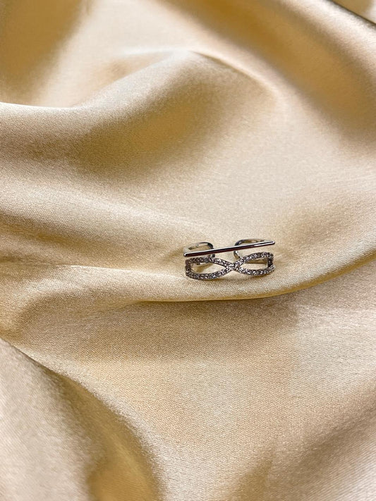 Infinity Sparkle Ring
