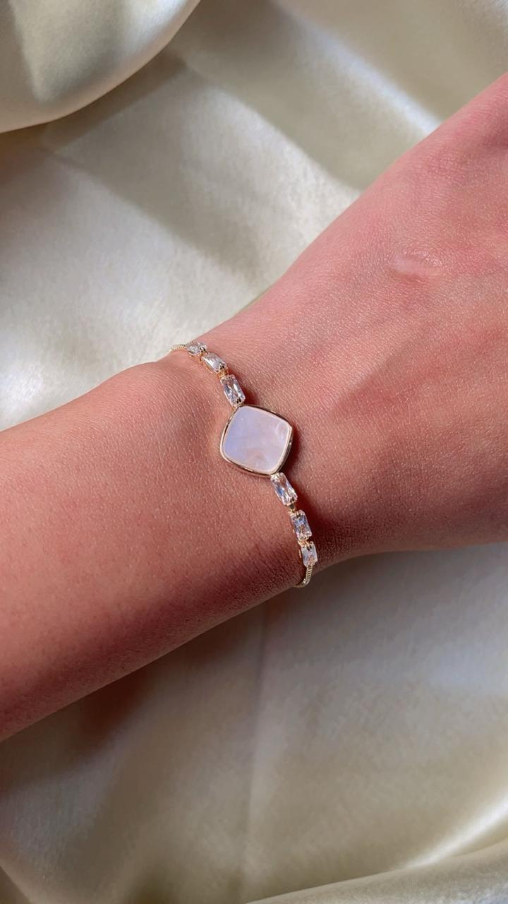 Moonlit Square Bracelet
